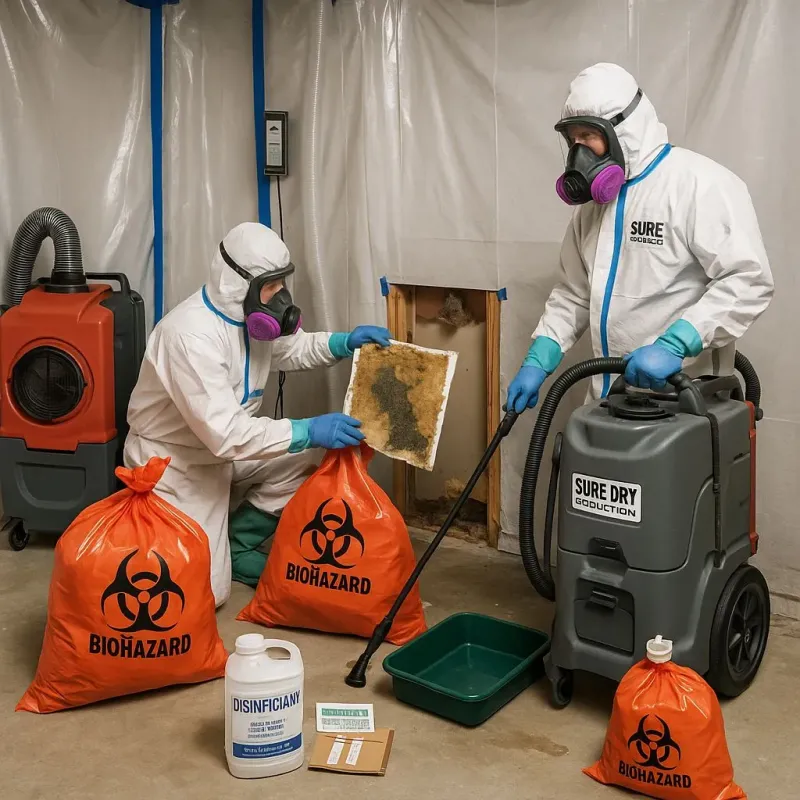 Contaminated Water Handling Protocols process in Eggertsville, NY
